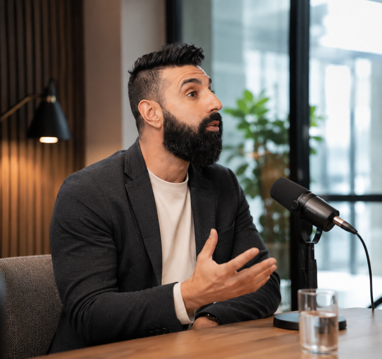 Moussa Namini on podcast