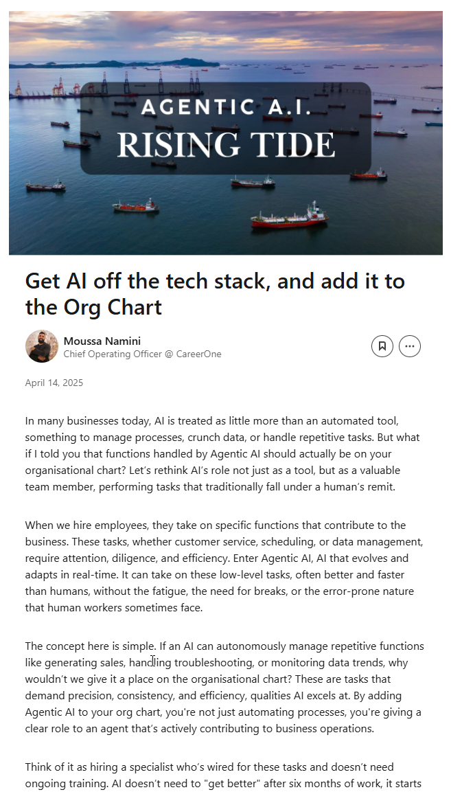 Get AI off the tech stack